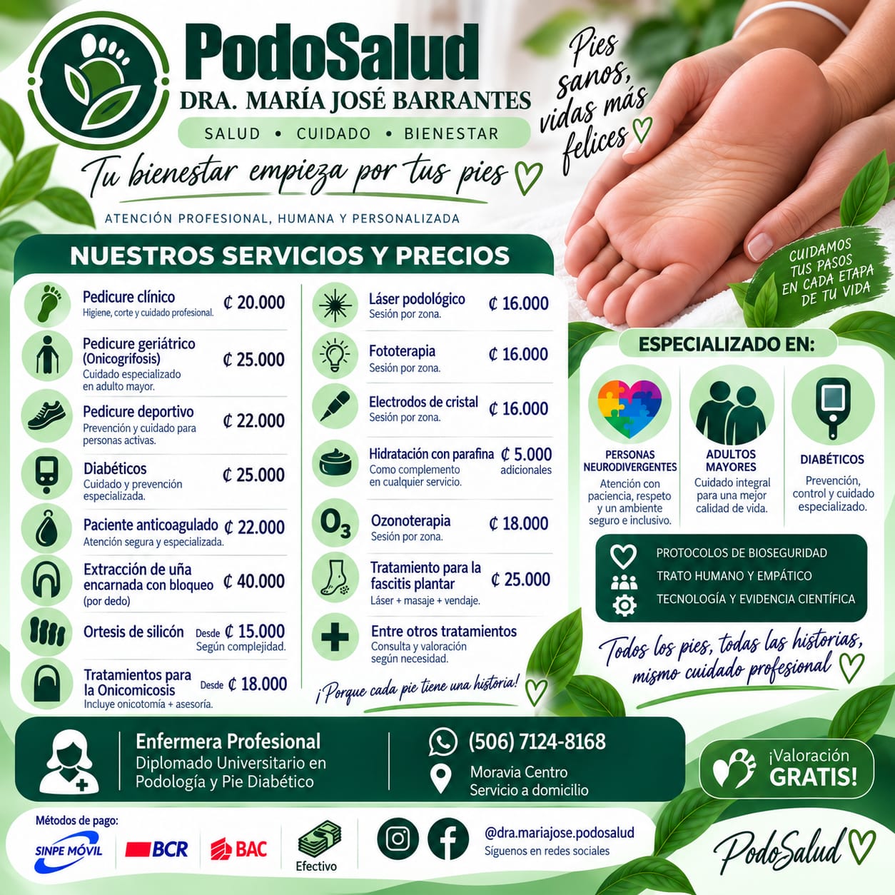 PodoSalud — productos y servicios de cuidado podológico